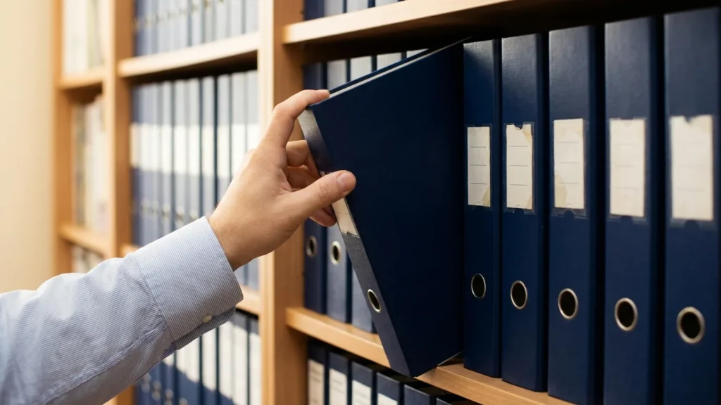 Choosing a ready-made Singapore shelf company from a shelf of company files
